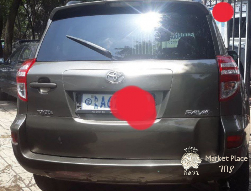 Rav4 Toyota 2012 Year Europe Standard and Full Option Car for Sale in Ethiopia 