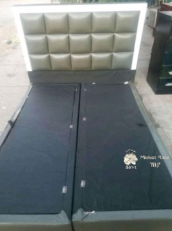 Slightly used 1.50 m bed 