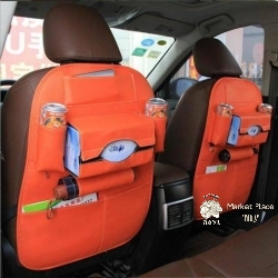 Car back seat organizer