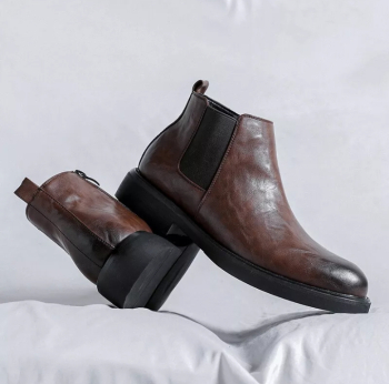 Side Zip Quality Leather boots 