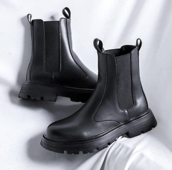 Men's New Leather Fashion Boots 