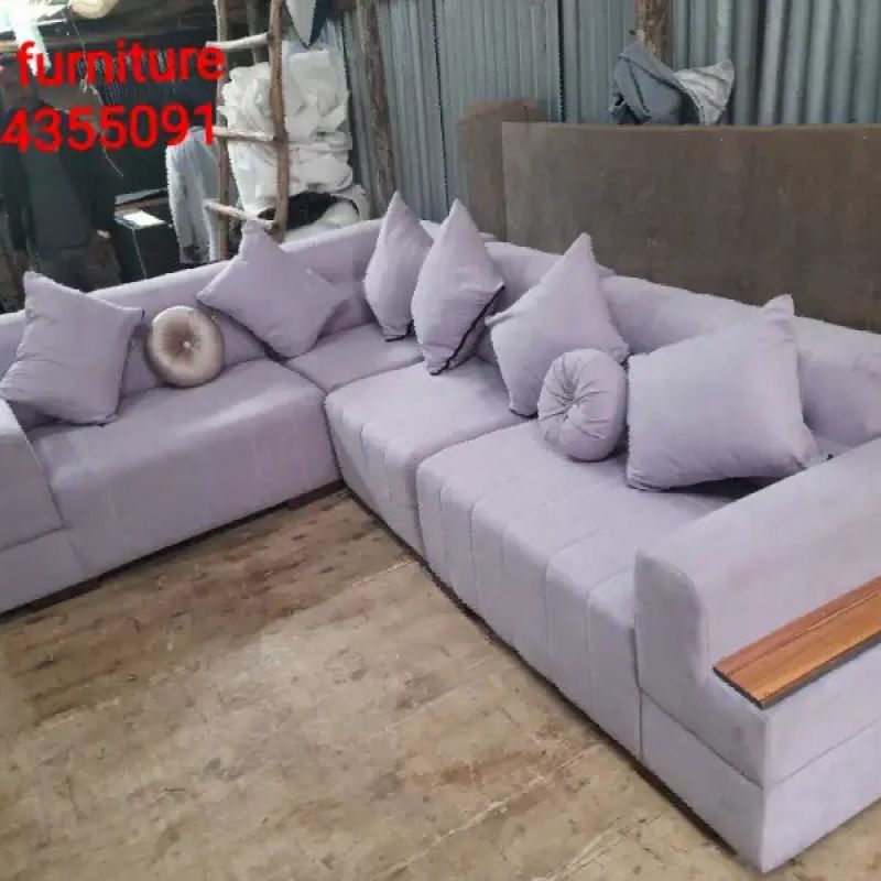 L shaped sofa 